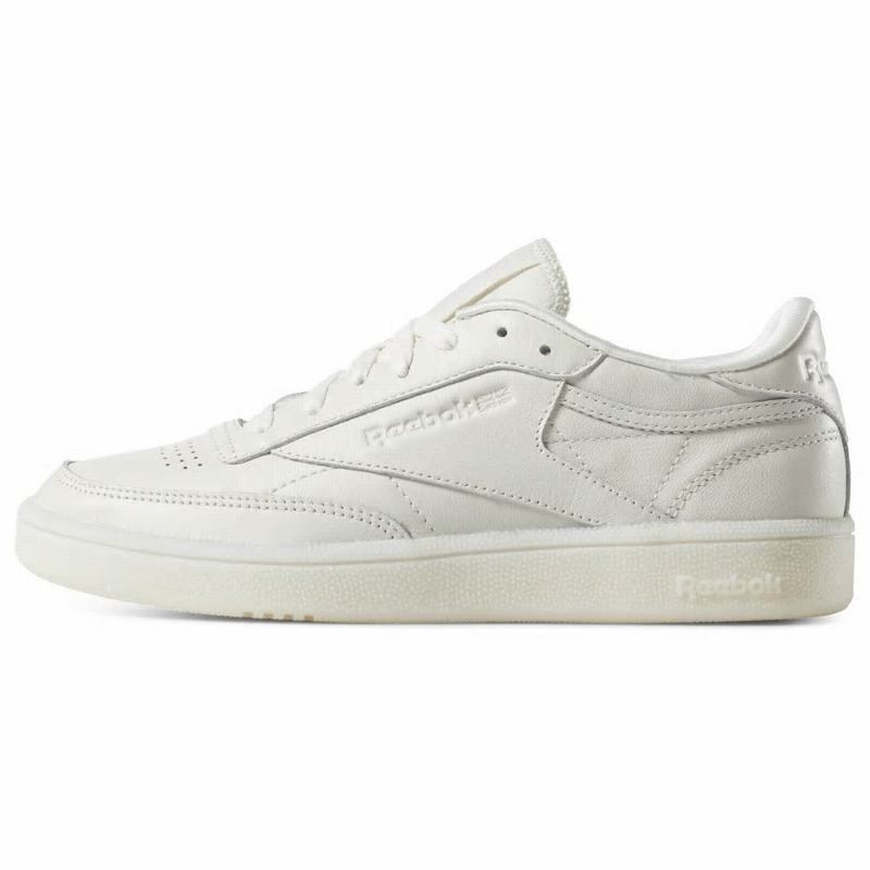 Reebok Club C 85 Tenisky Damske - Biele ZE8335CB